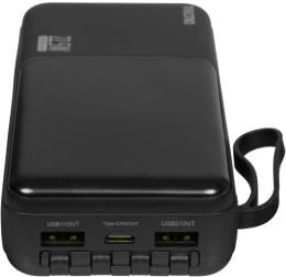 Внешний аккумулятор Power Bank TECNO Pocket L201Q, 20000мAч, черный