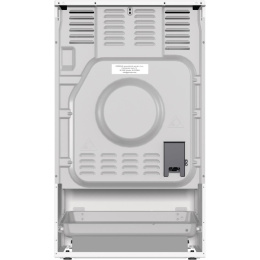 Электрическая плита Gorenje GEC5B41WG, стеклокерамика, без крышки, белый