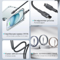 Кабель Romoss CB3224 1746964 USB Type-C m -USB Type-C m 1.2м серый