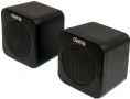 Акустическая система Dialog AC-01UP BLACK - aкустические колонки 2.0, 1W RMS, питание от USB