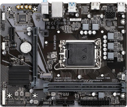 Материнская плата GIGABYTE H610M K DDR4 (LGA1700, mATX, H610, 2xDDR4, 1xPCI-Ex16, 1xM.2, HDMI, RTL) (H610M K DDR4)