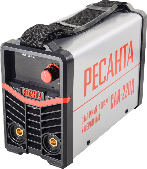 Сварочный аппарат Ресанта САИ-220Д инвертор ММА/TIG 7.8кВт 65/140