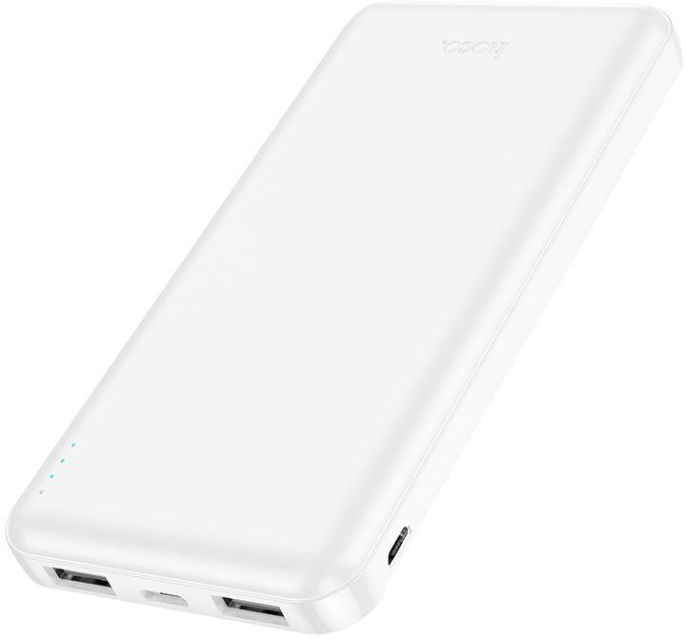 Внешний аккумулятор (Power Bank) Hoco J100 High-ranking,  10000мAч,  белый [j100 high-ranking white]