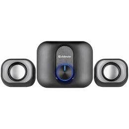 Колонки Defender V13 настольная полочная , 2.1, мощность RMS 11 Вт, 150-20000 Гц, пластик/пластик 5.0, подсветка 65213