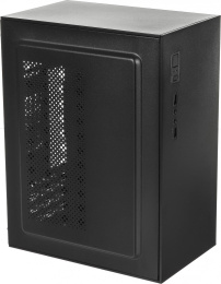 Корпус Accord ACC-259 черный без БП mATX 1x80mm 2xUSB2.0 audio OEM