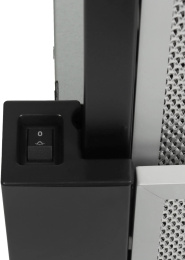 Встраиваемая вытяжка Gorenje TH60E6XB, управление кнопочное, серебристый