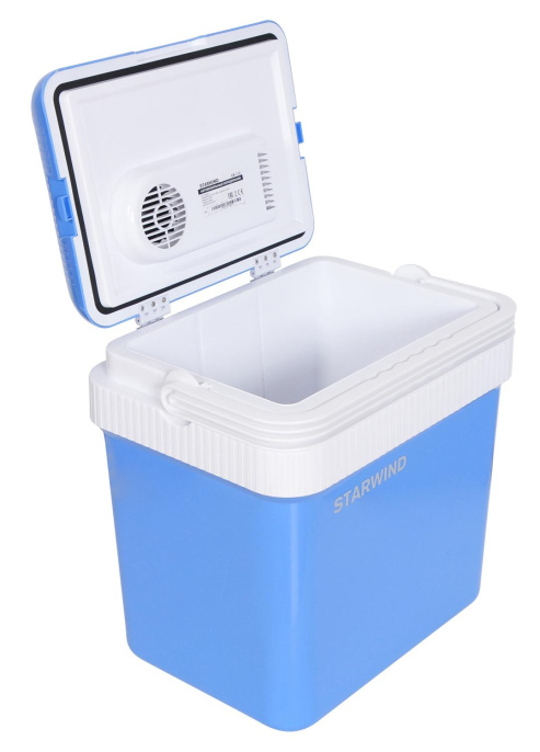 Автохолодильник STARWIND CB-112,  24л,  голубой и белый
