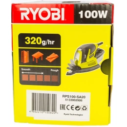 Дельташлифмашина Ryobi + 20 шлифлистов RPS100-SA20 5133002906