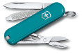 Складной нож Victorinox Classic SD Mountain Lake, функций: 7, 58мм, коробка подарочная [0.6223.23g]