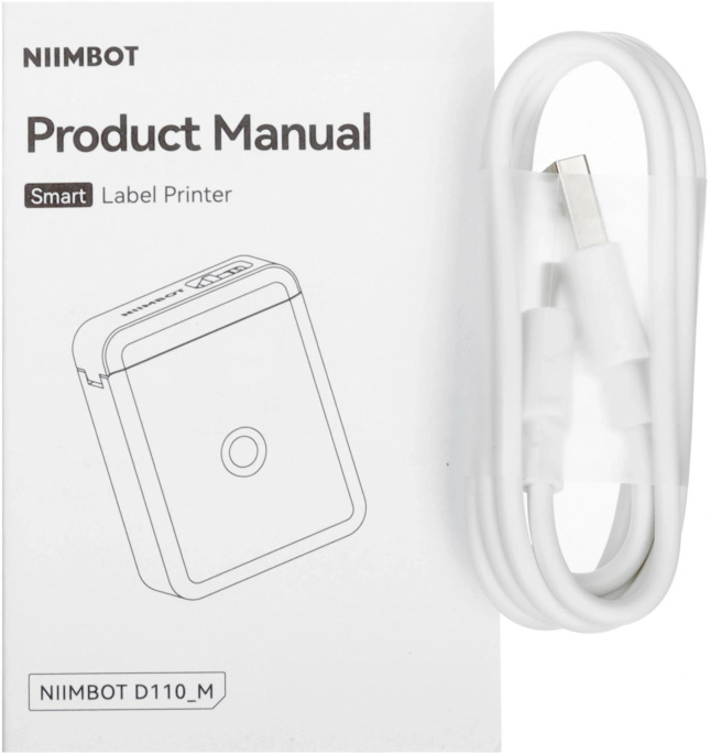 Принтер этикеток NIIMBOT D110 M,  голубой [1746805]