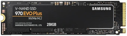 Накопитель SSD M.2 2280 M PCI Express 3.0 x4 Samsung 250Gb 970 EVO Plus Series MZ-V7S250BW 3500/2300 MBps TLC RTL
