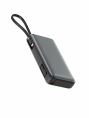 Портативный внешний аккумулятор с кабелем ACEFAST M22 PD130W Power Bank With Cable 20000Mah - Black AF-M22-BK