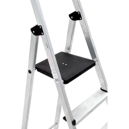 Inforce алюминиевая стремянка с алюминиевым лотком 7 ступеней СП-01-07