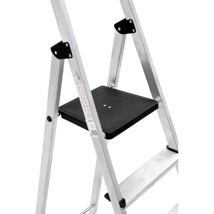 Inforce алюминиевая стремянка с алюминиевым лотком 7 ступеней СП-01-07