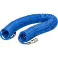 Шланг спиральный полиуретановый с быстроразъемными соединениями 20 м; 5.5х8 мм; 15 бар INTERTOOL PT-1709