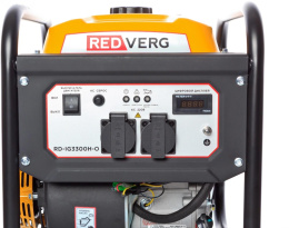 Бензиновый генератор REDVERG RD-IG3300H-O, 220 В, 3.3кВт [rd-ig3300h-о]