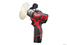 Полировальная машина Milwaukee M12 BPS-421X 4933447799 питание: аккумулятор, 12 В, частота вращения на холостом ходу: от 2800 до 8300 об/мин, диаметр диска: 76 мм, фиксация