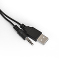 Акустическая система 2.0 ExeGate Disco 160 (питание USB, 2х3Вт (6Вт RMS), 100-20000Гц, черный, Color Box) EX287050RUS