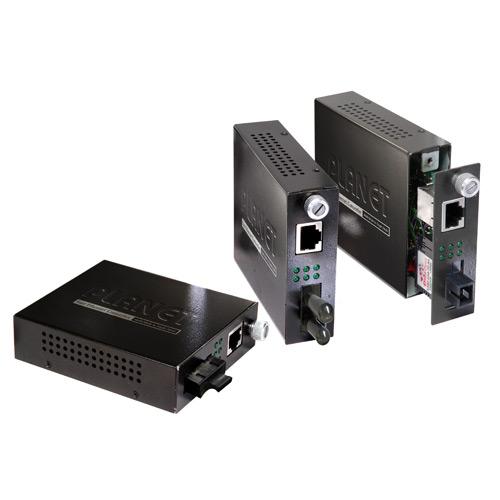 медиа конвертер/ !FST-801! 10/100Base-TX to 100Base-FX ST, MM Smart Media Converter-2km FST-801-EU