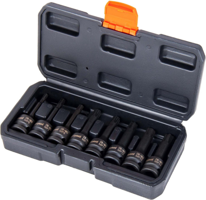 Набор торцевых головок AV STEEL AV-724408 в компл.:8 предметов