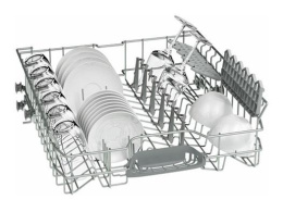 Посудомоечная машина Bosch Serie 2 SMS25AI05E,  полноразмерная, напольная, 60см, загрузка 12 комплектов, серебристая