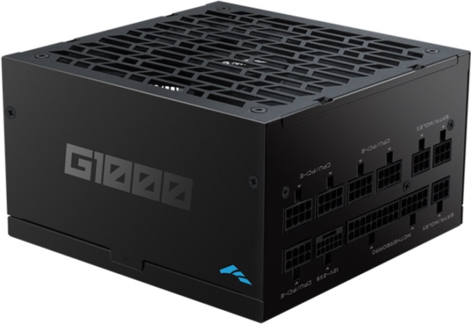 Блок питания SAMA HAT-1000yzB2G 1000W (G1000-BKGFF001-EU) (ATX 12V V3.1, 80Plus Gold (КПД 90%), 3.3V-20А, 5V-20А, 12V-83.3А, -12V-0.4А, 5Vsb-3А, 1x24pin, 2х4+4pin, 3х6+2pin, 8хSATA, 1х16pin, 4x4Pin IDE (Molex), OCP/OTP/OPP/SCP/OVP/UVP/SIP/NLO, 140mm, FDB,