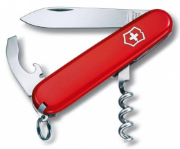 Складной нож Victorinox Waiter, функций: 9, 84мм, красный, коробка картонная [0.3303]