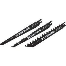 Набор полотен по дереву и металлу 152x8,5/4/1,4 мм, 3шт Inforce 11-01-738