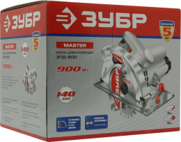 Циркулярная пила Зубр ЗПД-900, 140мм