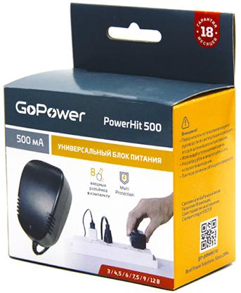 Блок питания GoPower Powerhit 500 универсальн. 1/20/40 (00-00015342)
