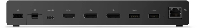 Стыковочная станция Lenovo 40BF0100EU USB Type-C черный 1xHDMI 2xDP 2xUSB Type-C 4xUSB 3.1