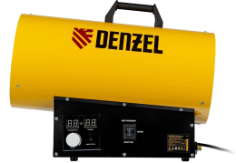 Газовая тепловая пушка DENZEL GHG-15i,  15кВт, желтый