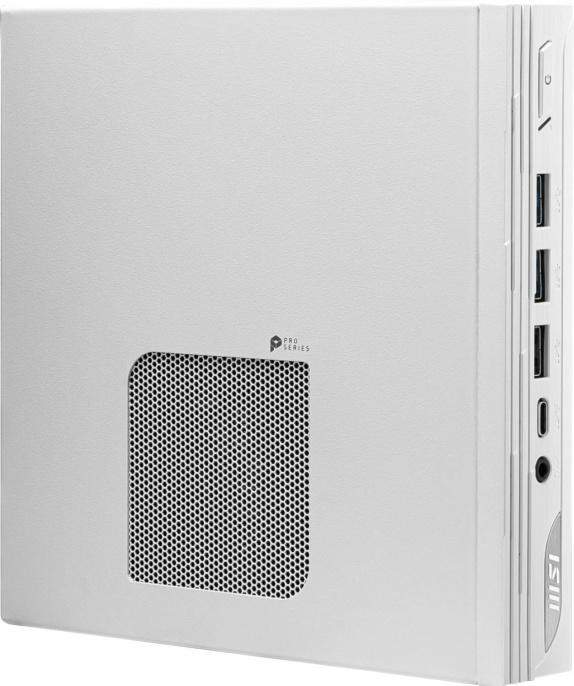 Неттоп MSI Pro DP10 12M-040BRU, Intel Core i3 1215U, Intel UHD Graphics, без операционной системы, белый [936-b0a622-040]