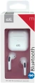 Наушники GAL TW-4300, Bluetooth, вкладыши, белый