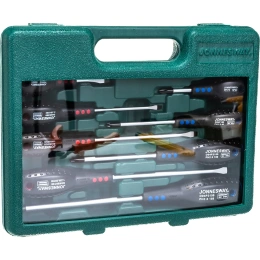 Набор шлицевых и крестовых отверток Jonnesway FULL STAR 8 пр. D04PP08S 47072