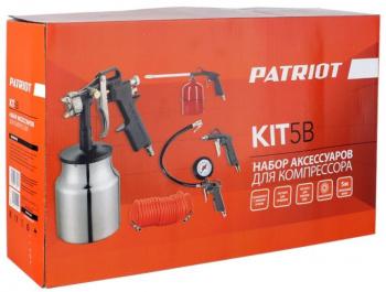 Набор пневмоинструментов Patriot KIT 5В, 5 предметов [830901055]