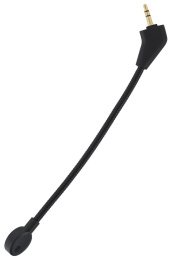 Гарнитура игровая Acer AHW120,  для компьютера, мониторные,  проводные, черный [zl.hdscc.01c]