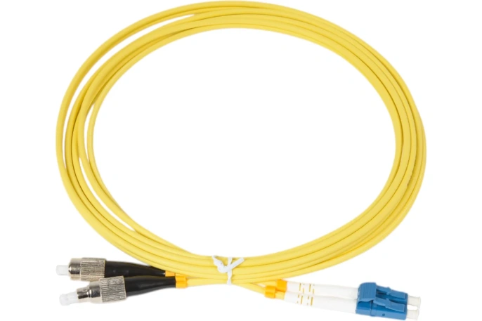 Патчкорд оптический CABEUS LC-FC Duplex, MM, 1m [ШОС-MM ОМ2 -DX2x3.0-LC/UPC-FC/UPC-1]