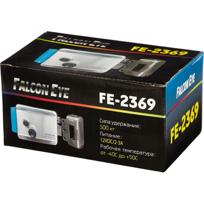 Замок электромеханический Falcon Eye FE-2369, серебристый