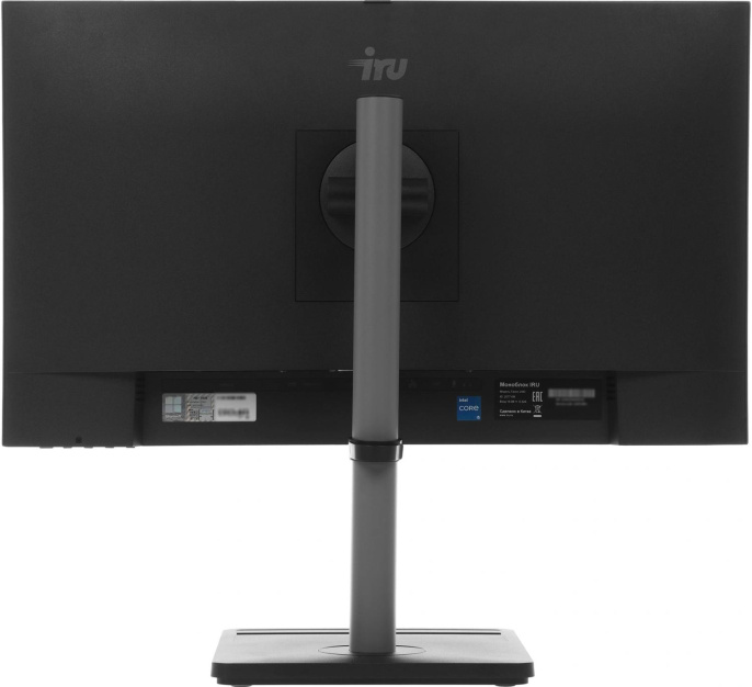 Моноблок IRU Tactio 24ID 24.5" Full HD i3 1215U 1.2 8Gb SSD256Gb UHDG Windows 11 Pro 64 GbitEth WiFi BT 90W Cam черный 1920x1080