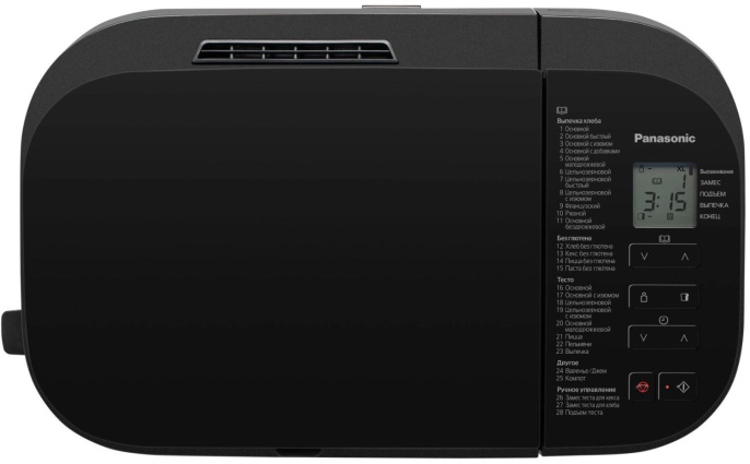 Хлебопечь Panasonic SD-R2530KTS, черный