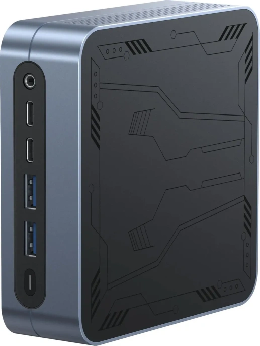 Неттоп Chuwi LarkBox S Intel Core i3 1220P 1.5Ghz /16384Mb/512SSDGb/Int:Intel UHD Graphics/BT/WiFi/war 1y/0.4kg/Gray+Black/Win11Pro + Aluminum+plastic/RAM slot*2/bracket/USB2.0*2/USB3.2*2/Type-C*1/HDMI*2/DP*1/RJ45*2/WIFI5,BT5.1/bracke CWI605SP