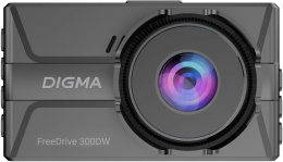 Видеорегистратор Digma FreeDrive 300DW, черный
