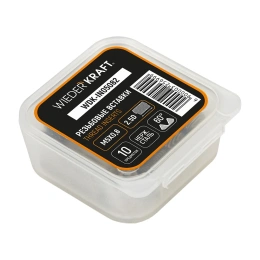 Резьбовые вставки WIEDERKRAFT M5x0,8, 2,5d, 10 предметов WDK-IN05082