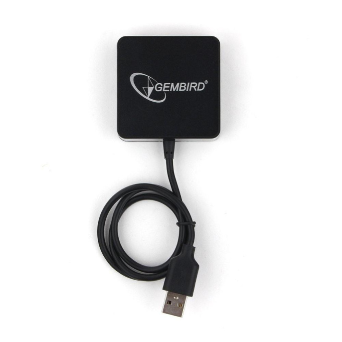 GEMBIRD HUB USB2.0 4-port [UHB-242] , 4 порта, блистер,черный