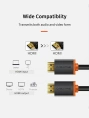Кабель CABLETIME CH23L (CT-AV540-HE2GN-B2) 2 м, HDMI2.0 AM/AM, 4k/60 Гц, позолоченный, черная ПВХ-оболочка