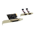 Контроллер ExeGate EXE-303 PCI-E x1 v1.1, 2*COM port + 1*LPT, WinChipHead Chipset WCH382L EX281226RUS