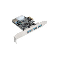 Контроллер ExeGate EXE-367 PCI-E x1 v2.0, 3*USB3.0 ext. + 1*USB3.0 int., разъем доп.питания, VIA Labs Chipset VL805 EX283720RUS