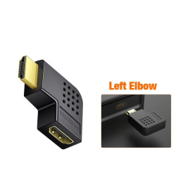 ORIENT C474 Переходник угловой HDMI M - HDMI F, поворот влево 33259