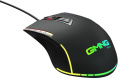 Мышь проводная GMNG 950GM, игровая, оптическая, USB, 7200dpi, черный [1533300]